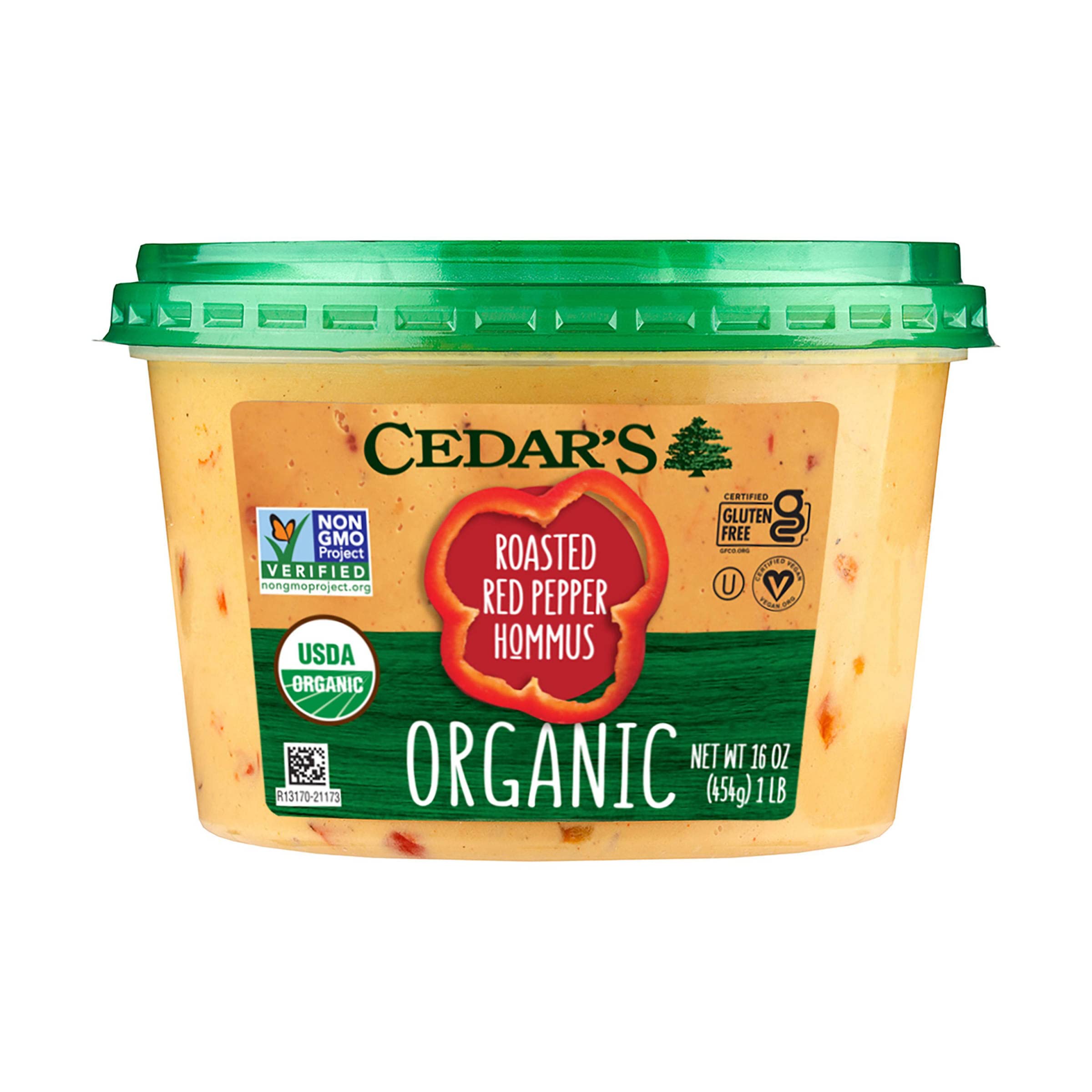 Cedar’s Roasted Red Pepper Hommus 20.0 oz