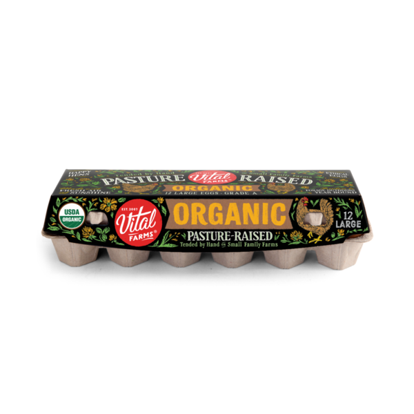 Vital Farms Organic Pasture Raised Eggs 24oz
