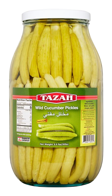Tazah Wild Cucumber Pickled 3 kg