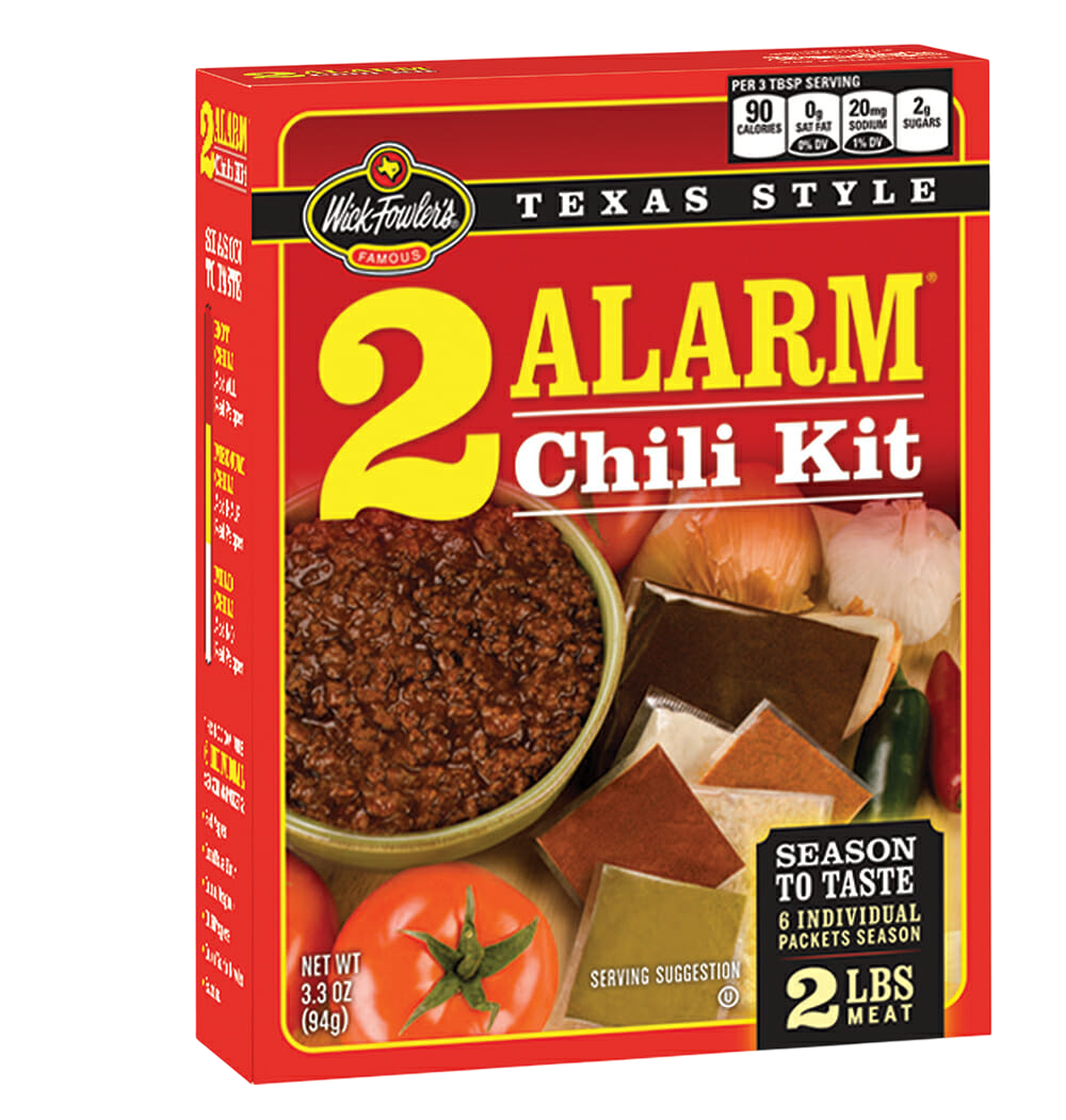 Wick Fowler’s 2 Alaram Chili Kit 3oz