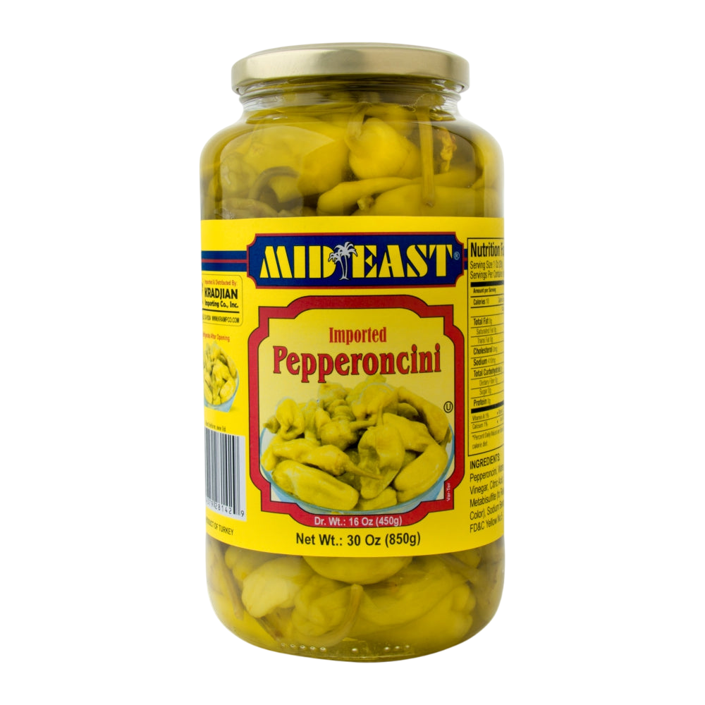 Mid East Greek Peppers 1 gal