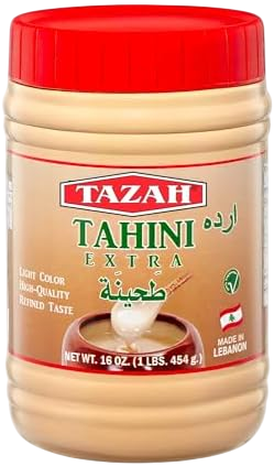 Tazah Foul Eskandrani With/Tahini 16 oz