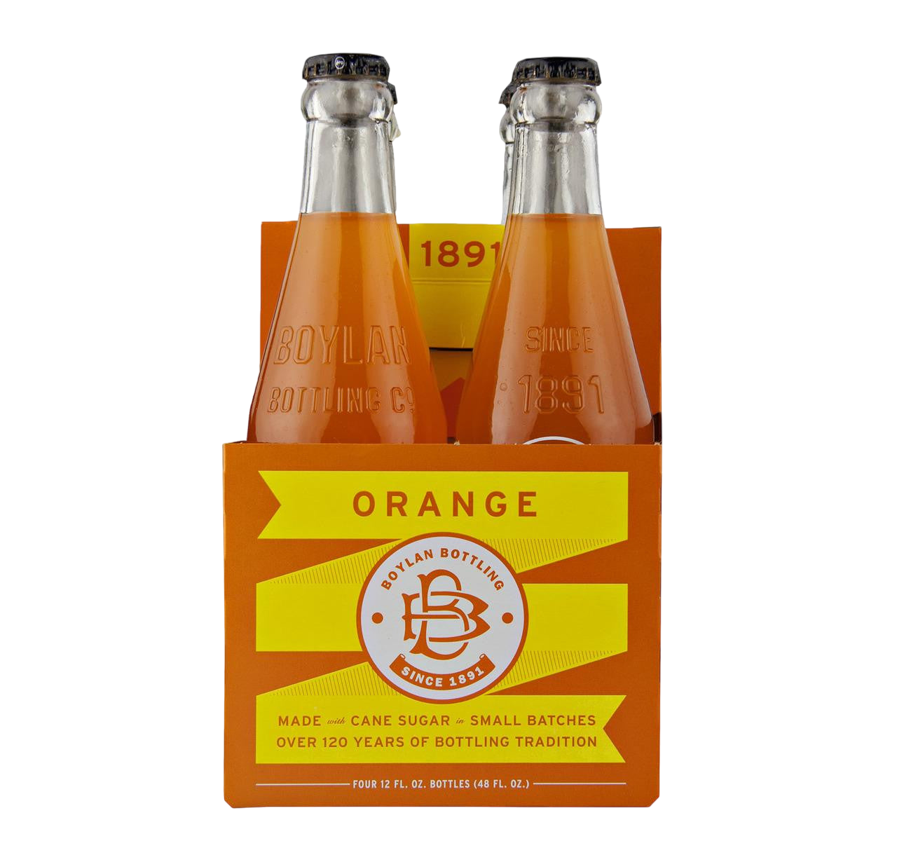 Boylan Orange Soda 4x12oz