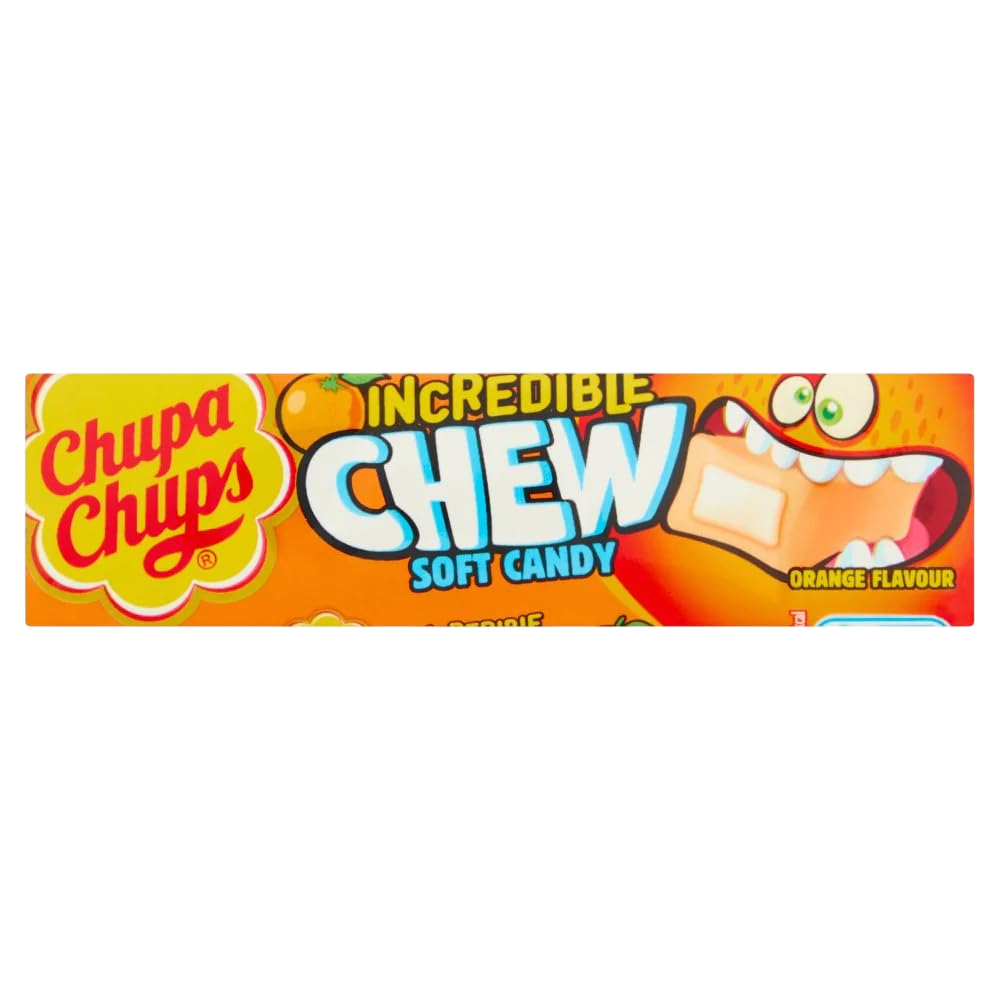 Chupa Chups Incredible Chew Orange 45 g