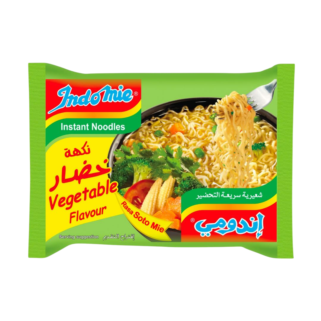 Indomie Vegetable Flavored Noodles  375g