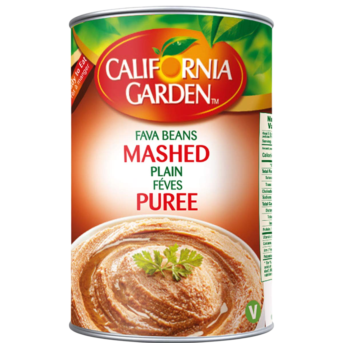 California Garden Fava Beans Mashed 16oz