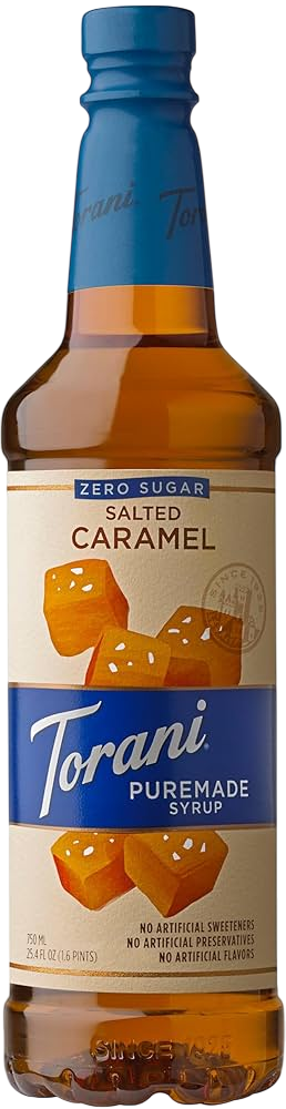 torani puremade salted caramel sauce 375ml