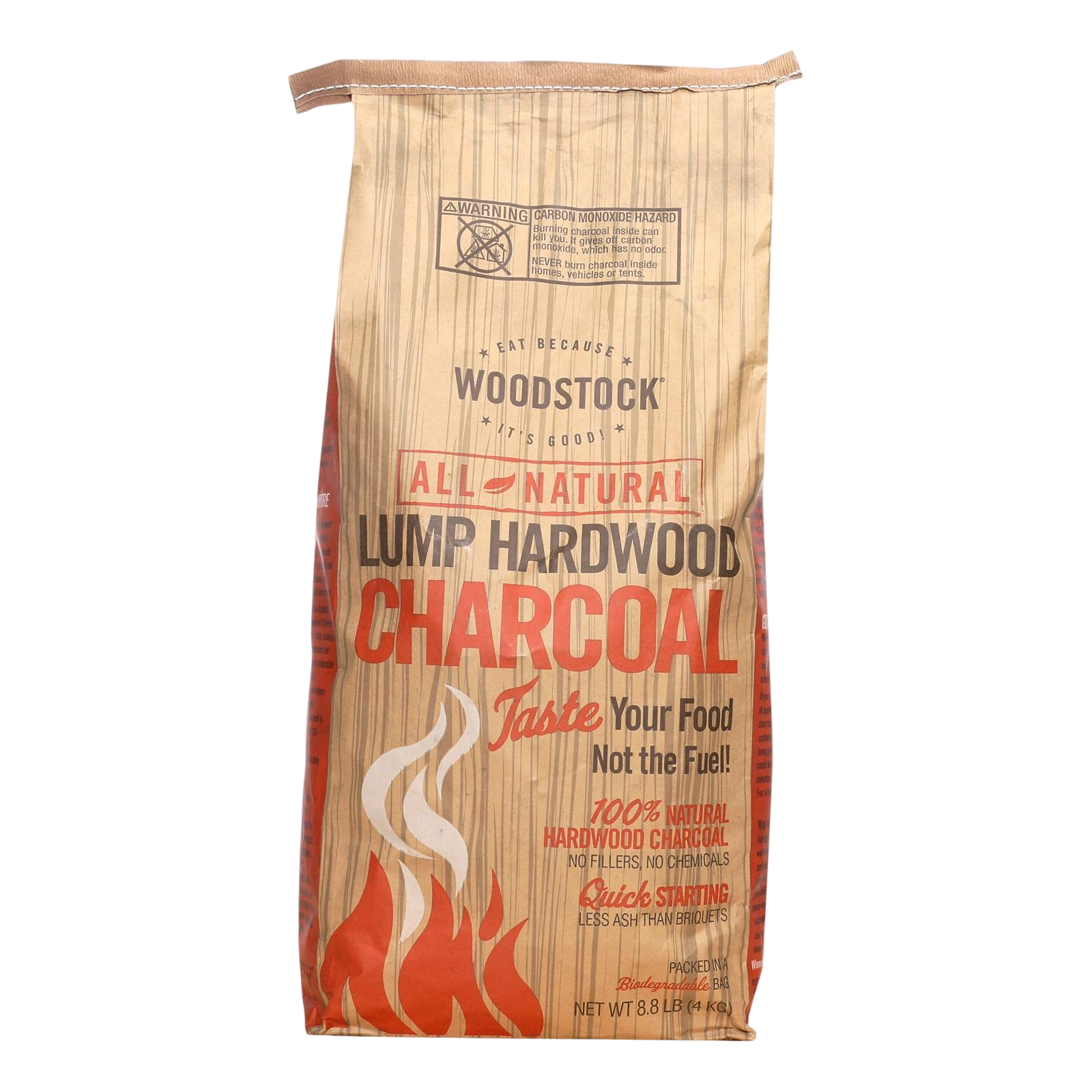 Woodstock Natural Hardwood Charcoal 8.8 lb