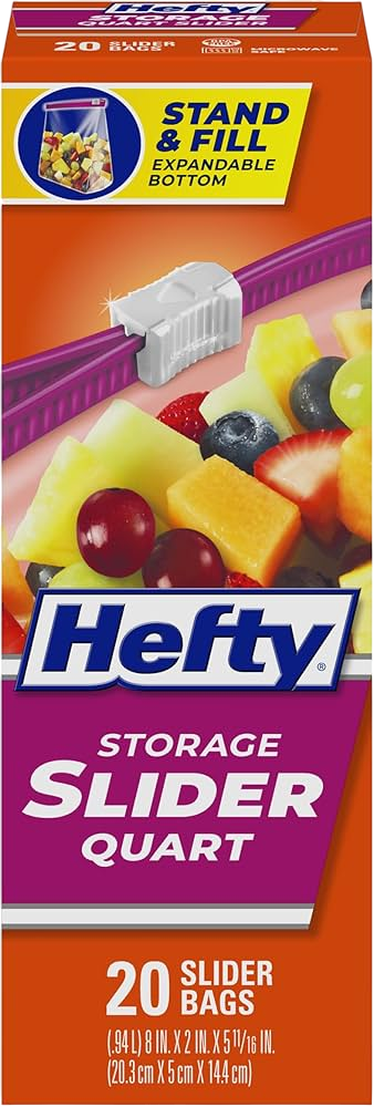 Hefty Storage Bags 20 ct