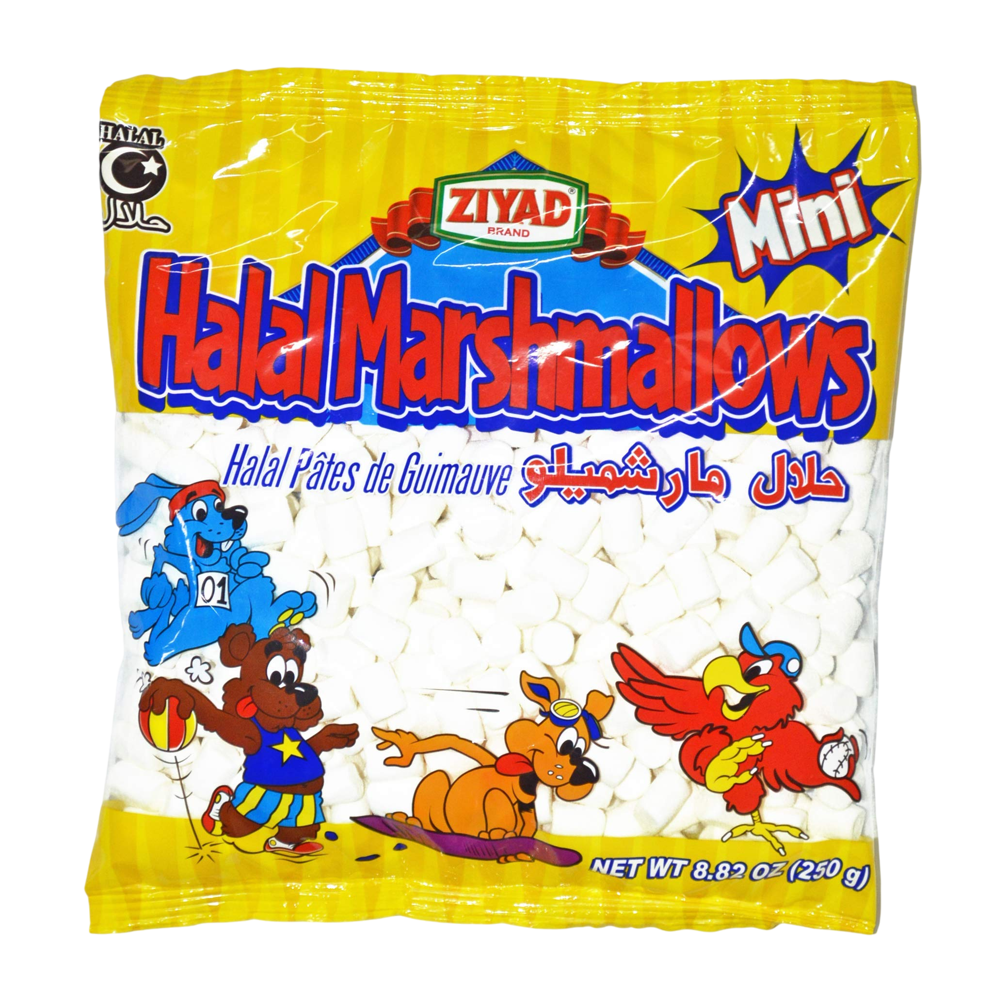Ziyad Halal Mini Marshmallows 250g