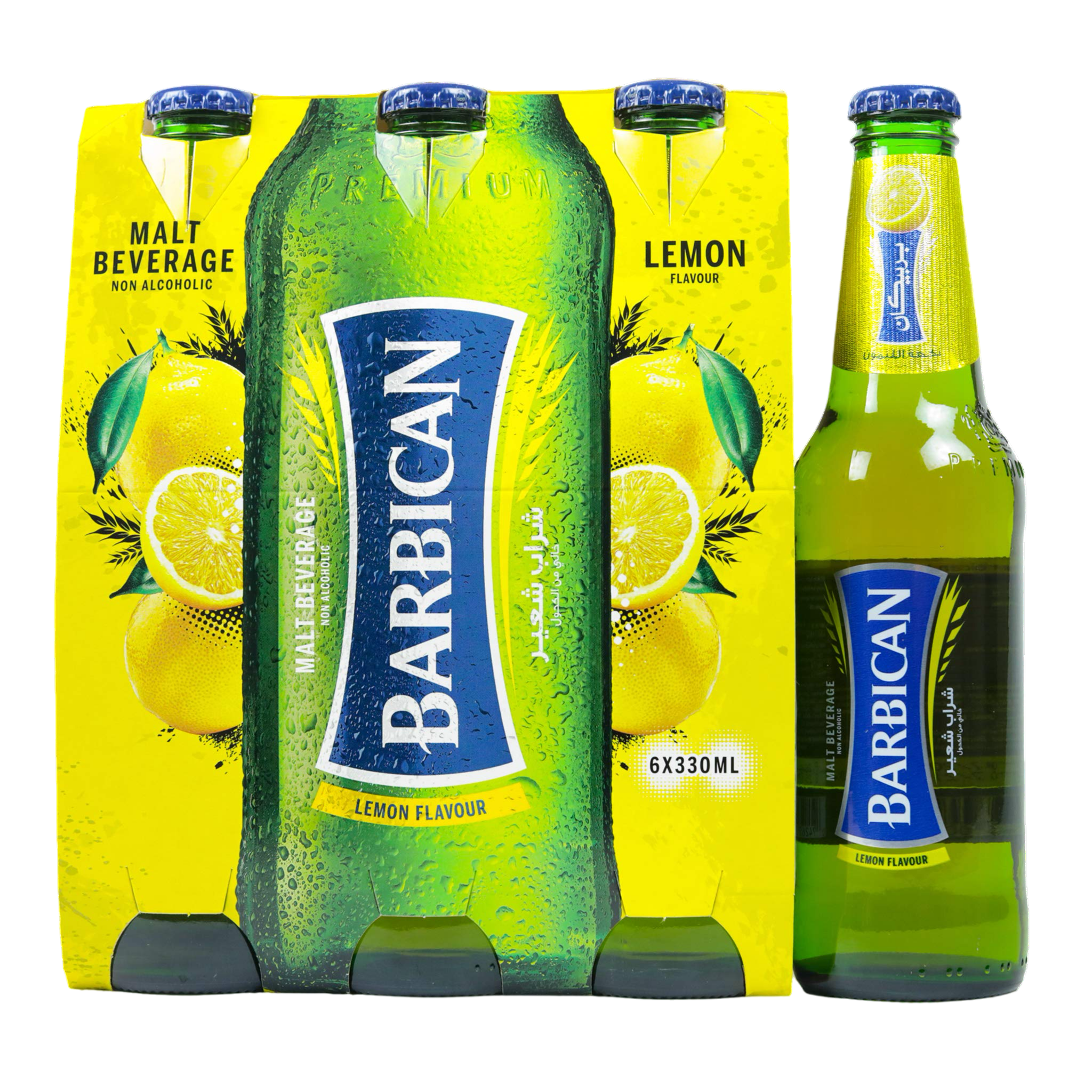Barbican Malt Drink Lemon 6x330ml