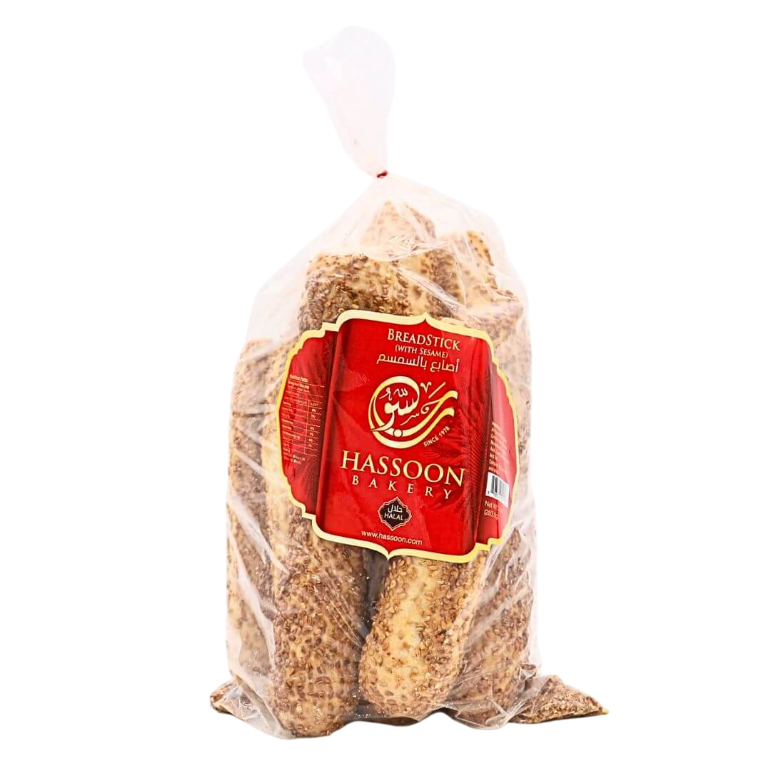 Hassoon Bread Stick With Sesame 10oz