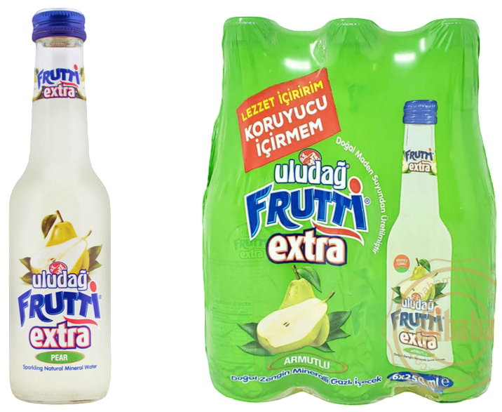 Uludag Mineral Water w/Pear 6×250 ml