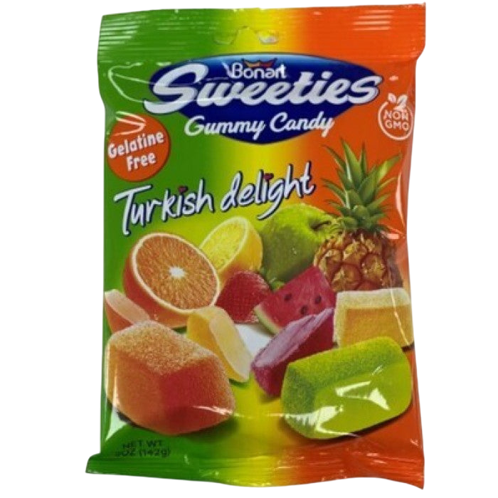 Bonart Turkish Delight Gummy Candy 5oz