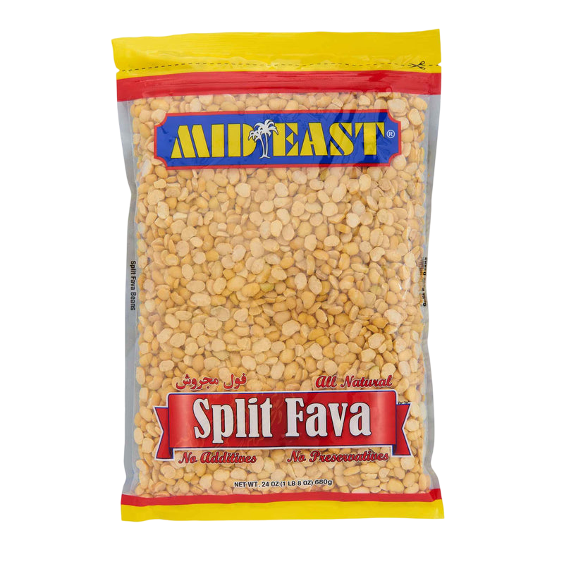 Mid East Split Fava Beans 21 oz.