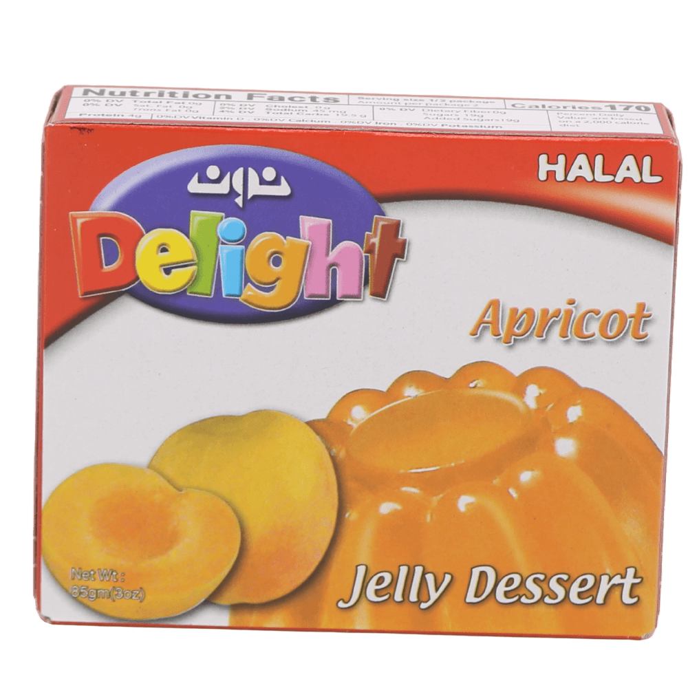 Jello Noon Delight Apricot 3oz